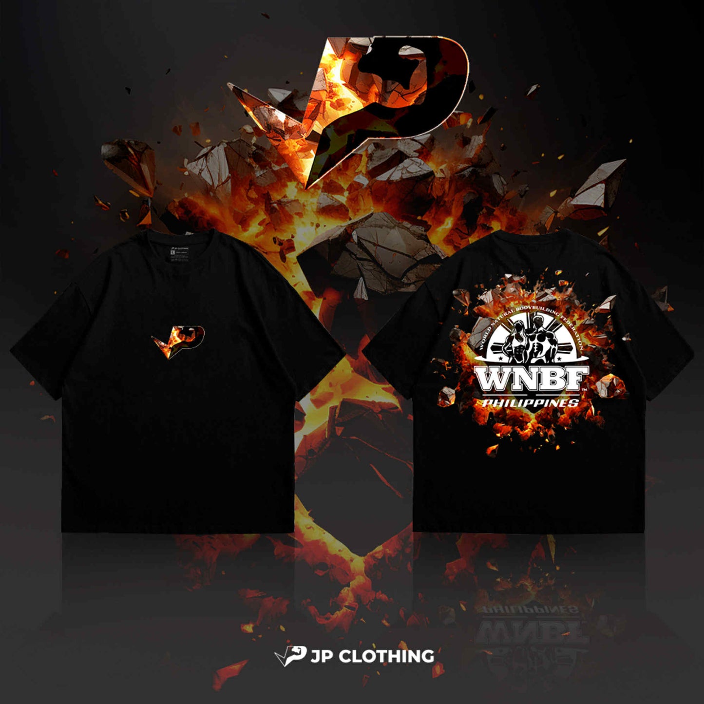 WNBF PH9 x JP CLOTHING – IGNITE TEE
