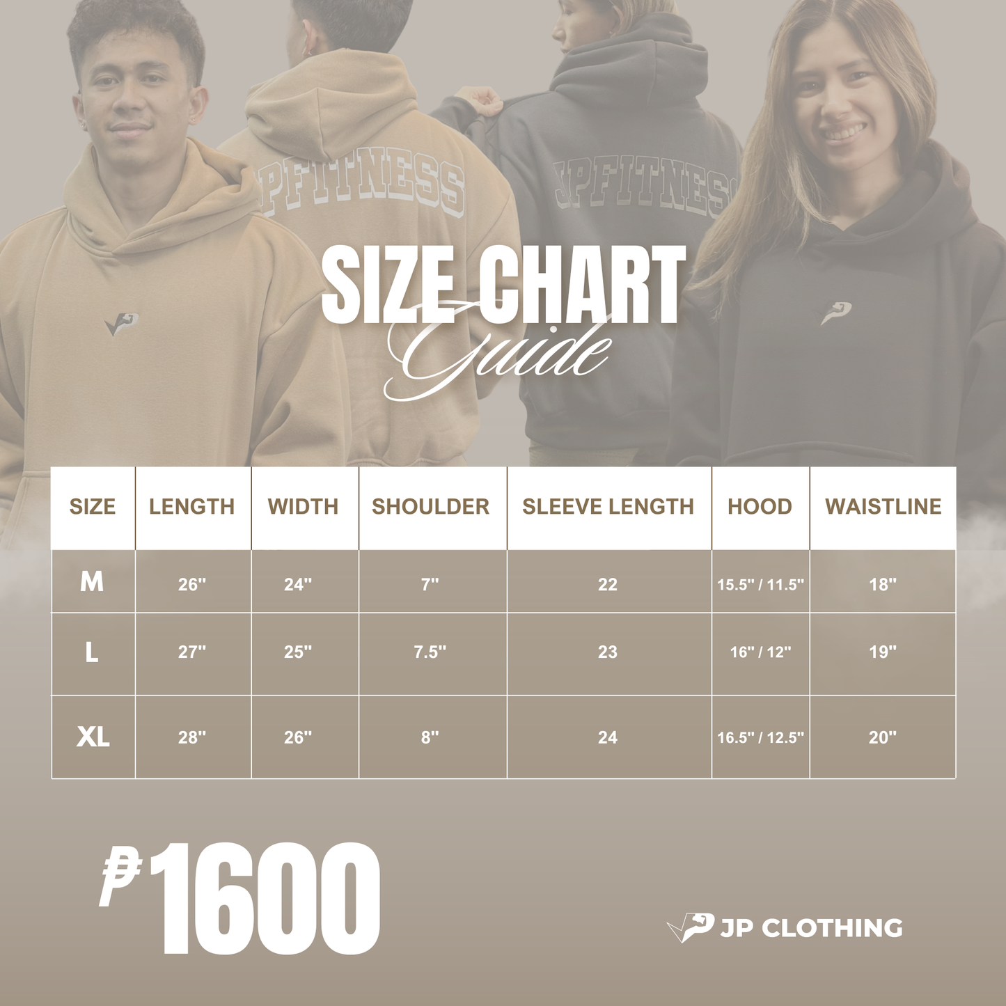 JP Clothing Hoodie - Built for Comfort. Worn with Purpose.